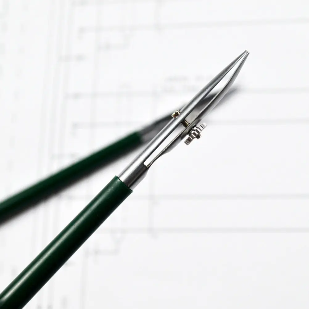 2Pcs Drawing Straight Lines Pen Adjustable Ruling Pen for Work Comics Borders Professional Art Drawing Tool