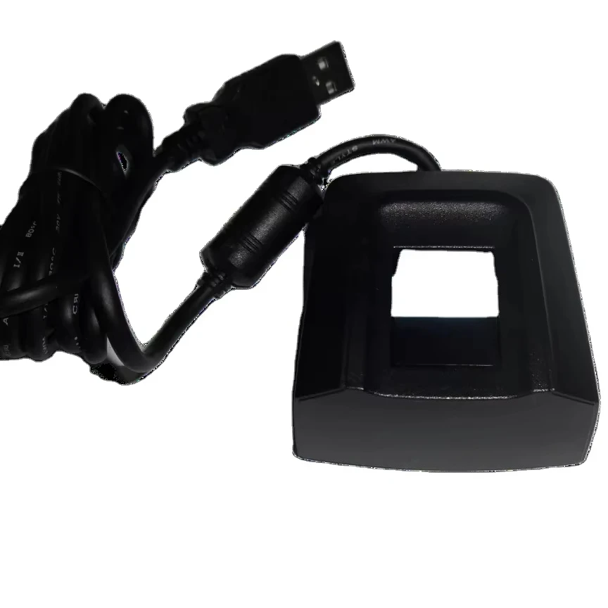High Quality Biometric Single Fingerprint Scanner USB 600x600 DPI Supports