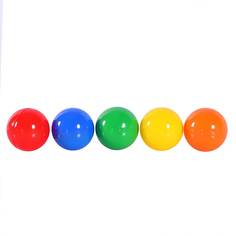 3.8cm Plastic Lottery Ball Raffle Drawing Balls PP Hollow Openable Game Ball Activity Interesting Game Balls Props for Party