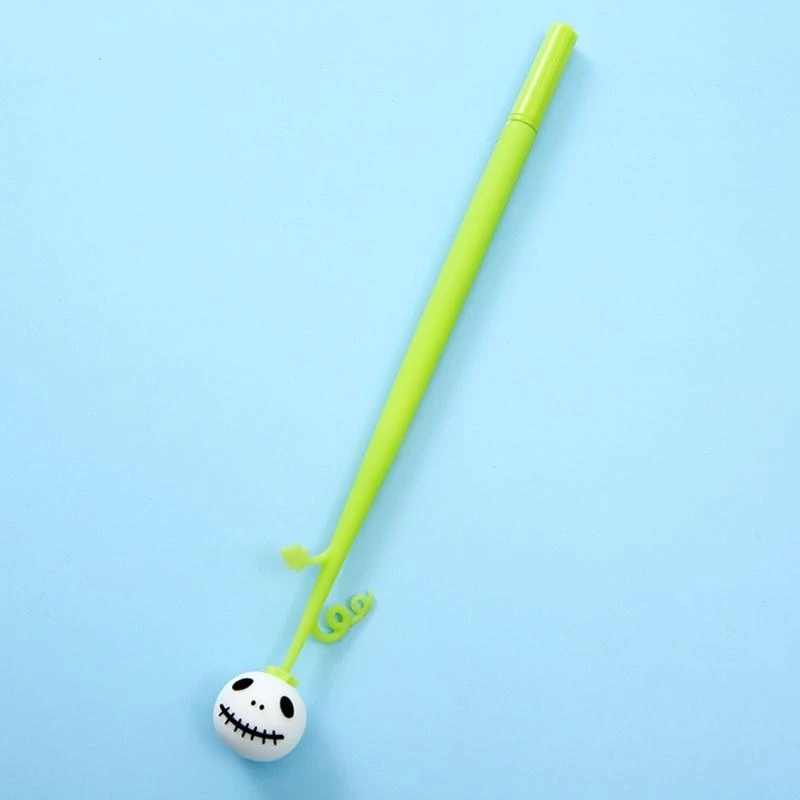 

W89C 6 Pack 0.5mm Gel Pen Pumpkin Gel-ink Writing Pen for Office School