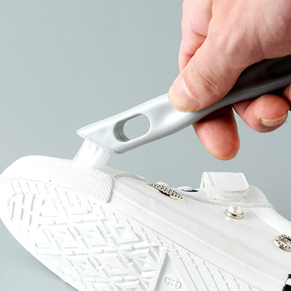 

2pcs Shoes Brush Long Handle Cleaning Tool Durable Bristles Floor Bathtub Cleaner Household Kitchen Laundry Accessories Home