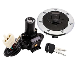 For Kawasak ZX6R ZX7R ZX9R ZXR400 ZX900 ZX9R ZZR ZZR600 ZXR750 ZX7RR Ignition Switch Lock Oil Fuel Gas Tank Cover Key Set