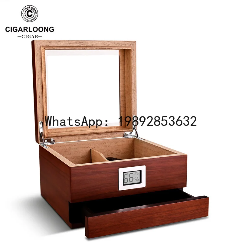 

DSA Cigar Humidor Tool Set Cigar Moisturizer Portable Cedar Sealed Cigarette Case