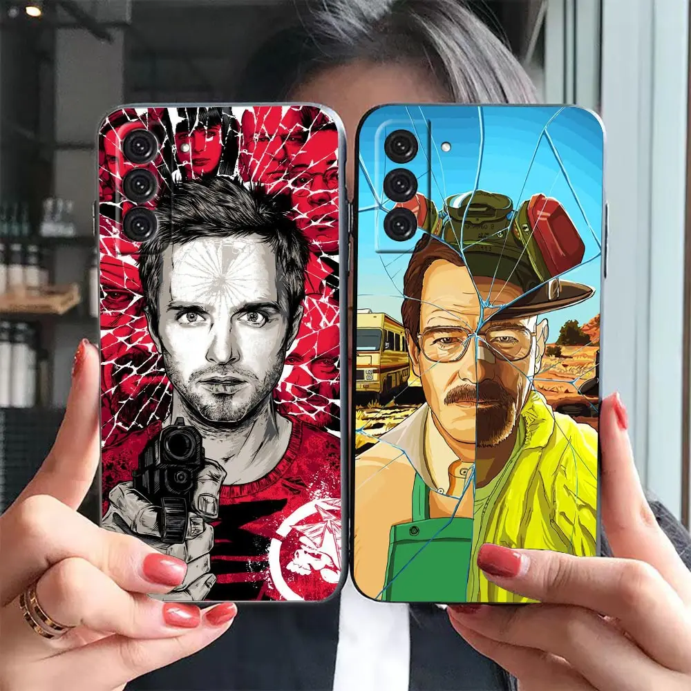 Breaking Bad TV Galaxy S23 Ultra Case For Samsung S23 S22 S21 S20 Ultra Cases FE S10 S10E LITE S9 Plus 5G Cqoue Black Soft Cover