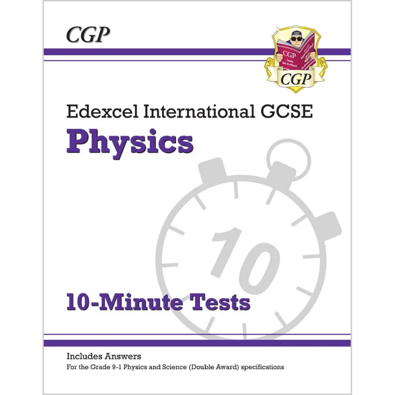 

Edexcel International GCSE Physics 10Minute Tests With Answers CGP Books Coordination Group Publications 9781789080872 Book