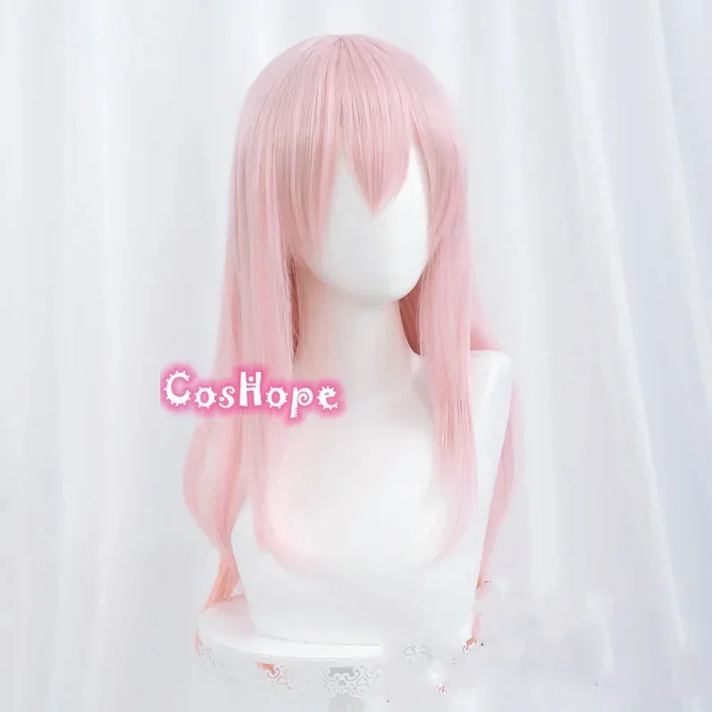 LQSuper ソニココスプレ 60 センチメートルロングウィッグクリスマスピンクウィッグコスプレアニメウィッグ耐熱合成かつら