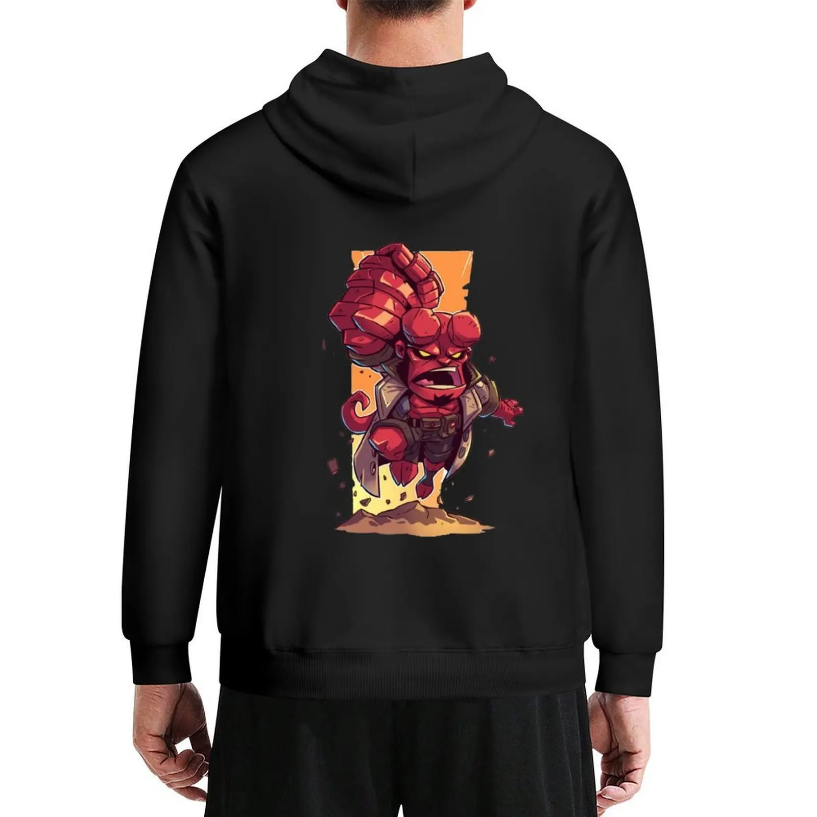 

Hellboy s Coming Hoodie clothes for men graphic t shirts men korean style clothes japanese style men hoodie