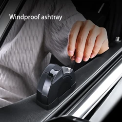 Car Cigarette Ashtray Cup With Lid Portable Detachable Vehicle Ashtray Holder Cigarette Ashtray Auto Accessories