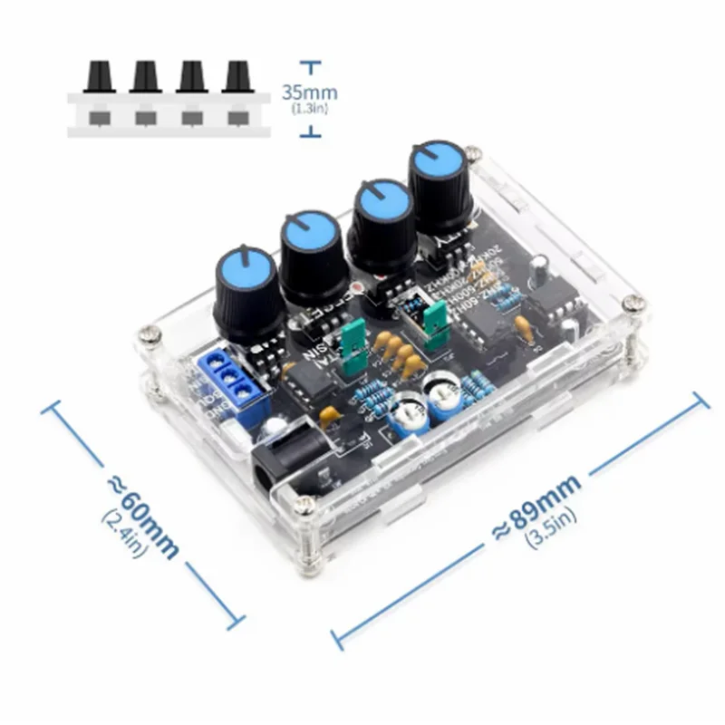 ICL8038 Multi-Function Low-Frequency Signal Generator Multi-Wave Welding Electronic Circuit Experiment Kit DIY