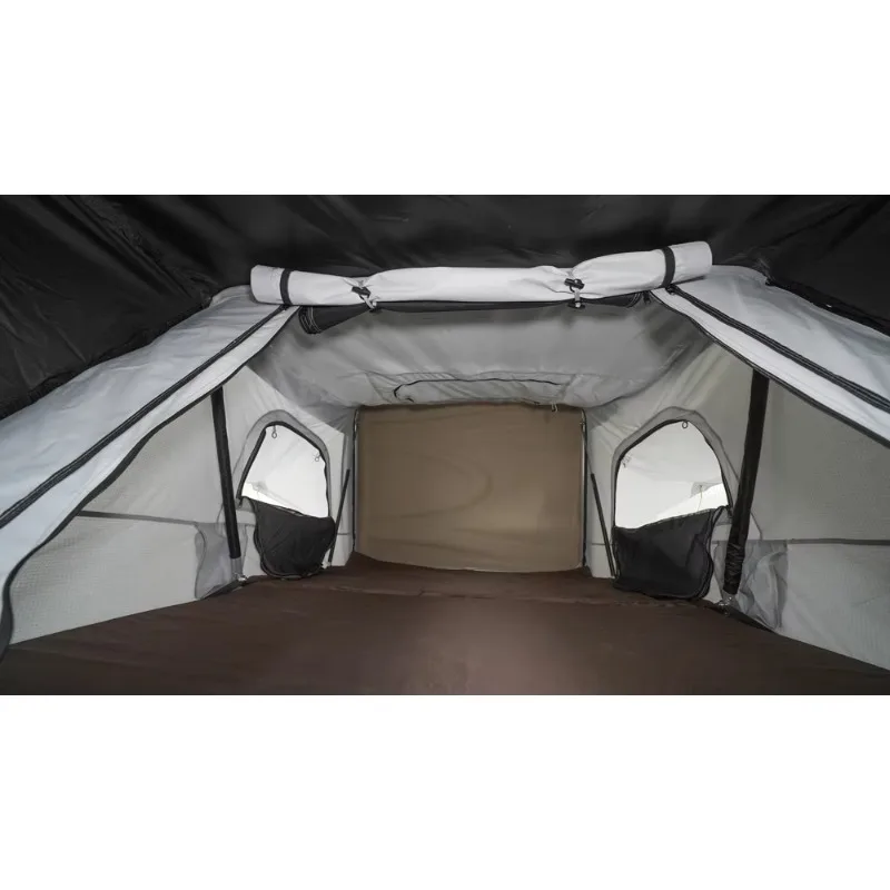 

ABS pop-up triangular roof tent, lightweight roof tent, outdoor camping vehicle roof tent