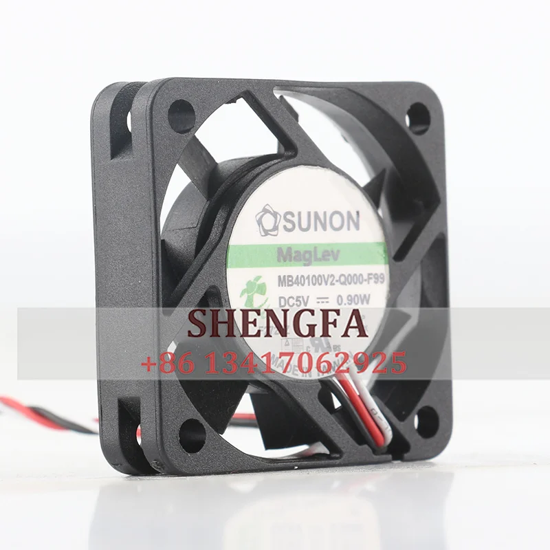 For case fan SUNON 4010 4CM  MB40100V2-Q000-F99/G99/ A99 DC5V 0.90W 40*40*10mm quiet cooling fan