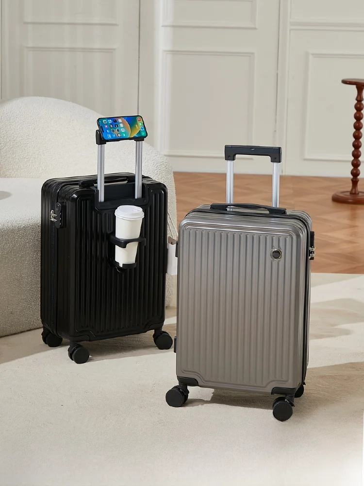 ultra-lightweight-8-inch-high-aesthetic-lage-high-performance-universal-wheel-pulling-rod-24-inch-password-box-men's-or