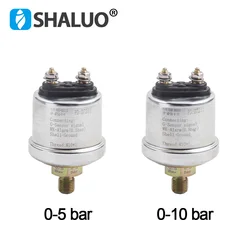 0-5bar 0-10bar 0 to 10 Bar M10*1 Oil Pressure Sensor Switch Match With Oil Pressure Gauge Diesel Generator Parts Accessories