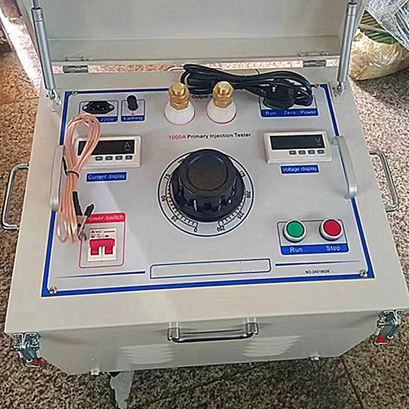High Precision 3kVA High-Power Electronic Tester Primary Current Injection Voltage Divider for Equipment Testing
