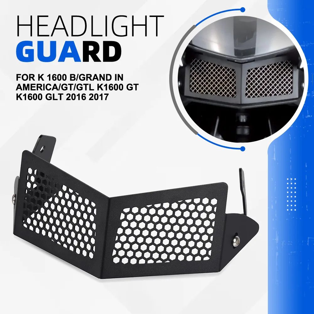 

Защита фары для BMW K 1600 B/Grand In America/GT/GTL K1600 GT K1600 GLT 2016 2017 - Защитный кожух для фар мотоцикла