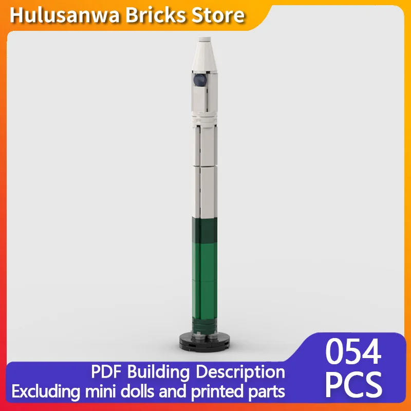 

Модель ракетного комплекса на твердом топливе (MOC) из строительных блоков, военная техника, модульная технология, подарки, праздничный набор для сборки, детские игрушки