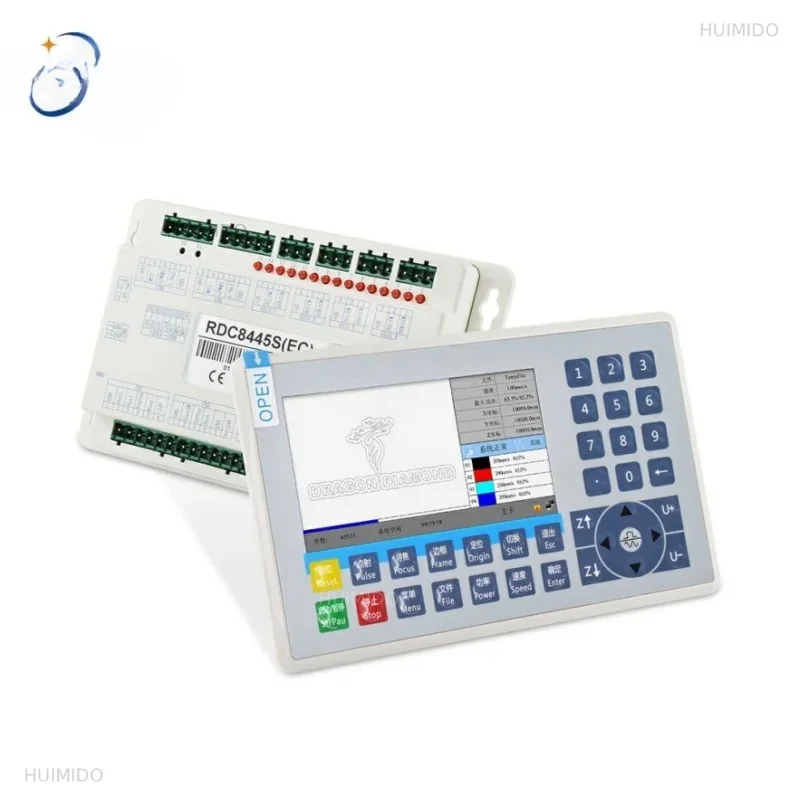 New Ruida RDC8445 RDC8445S RDC6442G RDC6442S RDC6445G RDC6445S Panel & Mainboard for CO2  Engraving and Cutting Machine