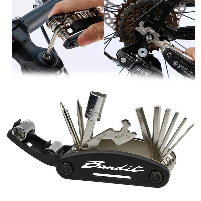 

Новый мотоциклетный инструмент, гаечный ключ, отвертка для Bandit GSF 400 600 650 1200 1250 1250S, набор шестигранных инструментов для ремонта, аксессуары