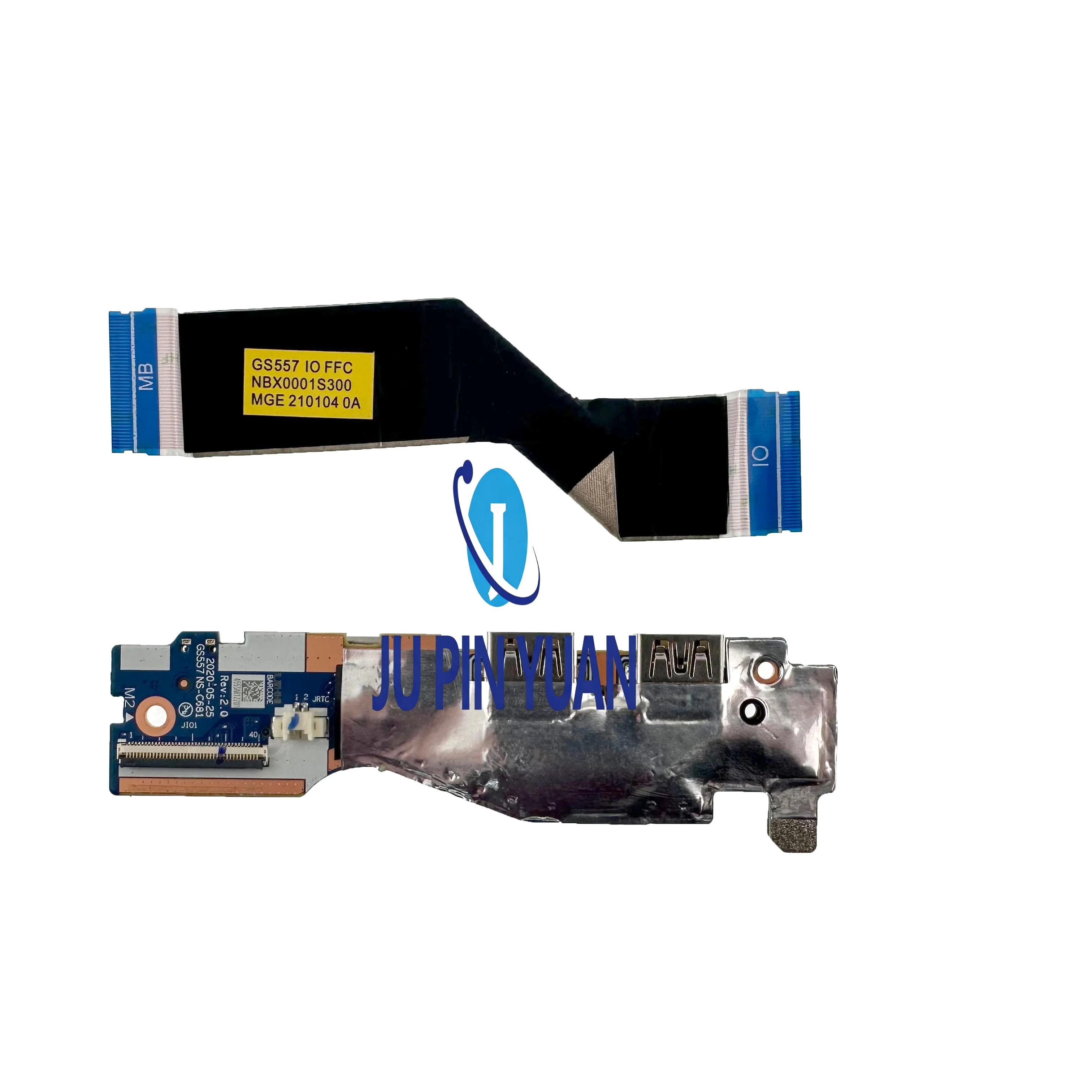 GS557 NS-C681 NBX0001S300 For Lenovo Ideapad 5-15IIL05 5-15ITL05 IO USB Power Button Board w Cable working