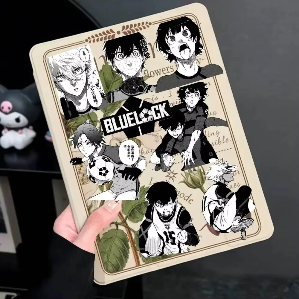 70 قطعة نمط مانغا الأزرق قفل أسود أبيض أنيمي ملصق ناجي Seishiro Bachira Meguru ملصقات الأمتعة المحمول ملصق يدوي الصنع لعبة