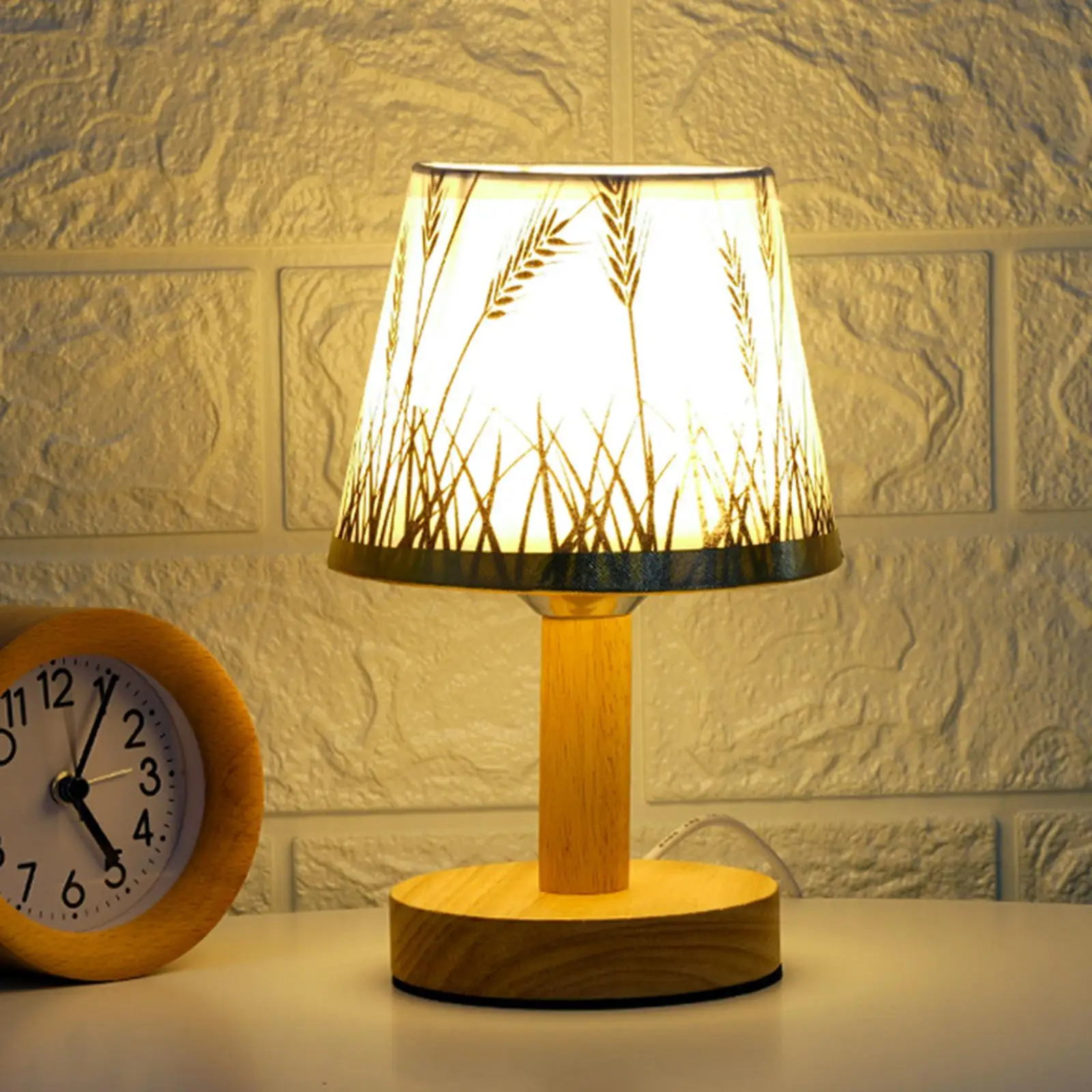 Wooden Table Lamp Base Stand Replacement Parts Accs Craft Simple Using Durable