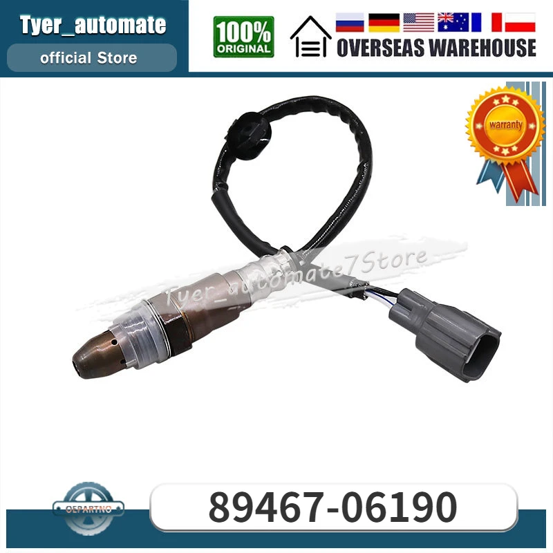 Upstream Oxygen Sensor O2 Sensor Lambda Sensor 89467-06190 For Toyota Avalon Camry Sienna Venza Highlander Lexus ES350 RX350