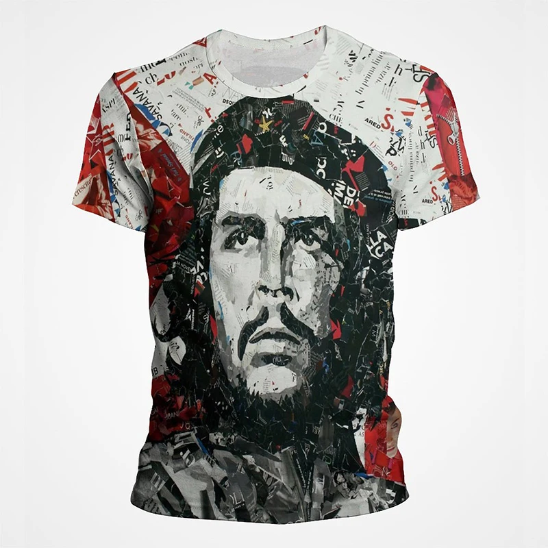 Cool 3D Printed tshirt Che Guevara T Shirt Men Summer Short Sleeve Tops Fashion Casual Tees Unisex Clothes
