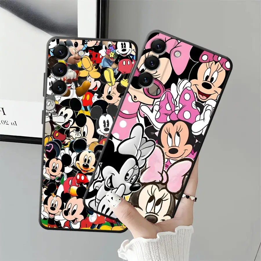 Case for Samsung Galaxy A03 A06 A30 A40 A01 A02 A07 A50 A70 A04 A05 Note 20 Ultra 9 10 A10 A20 Soft Back Phone Cover Disney