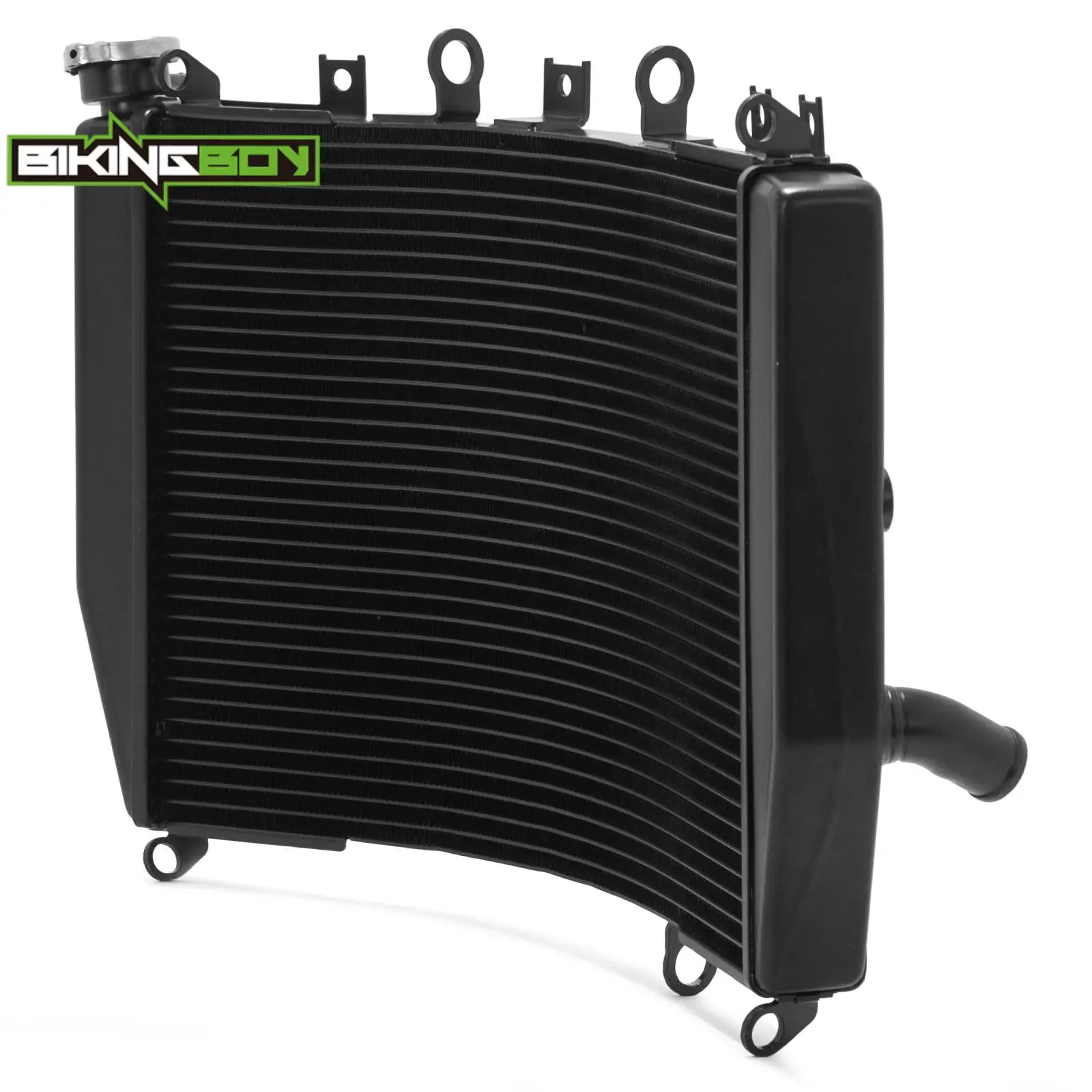 BIKINGBOY Engine Radiator Cooling Water Cooler For Kawasaki Ninja ZX9R 1998 1999 2000 2001 2002 2003 ZX-9R ZX900 Aluminium Core