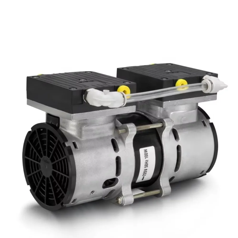 30LPM 220V AC electric small diaphragm air pump oil-free-98KPa high temperature sterilizer miniature high vacuum pump