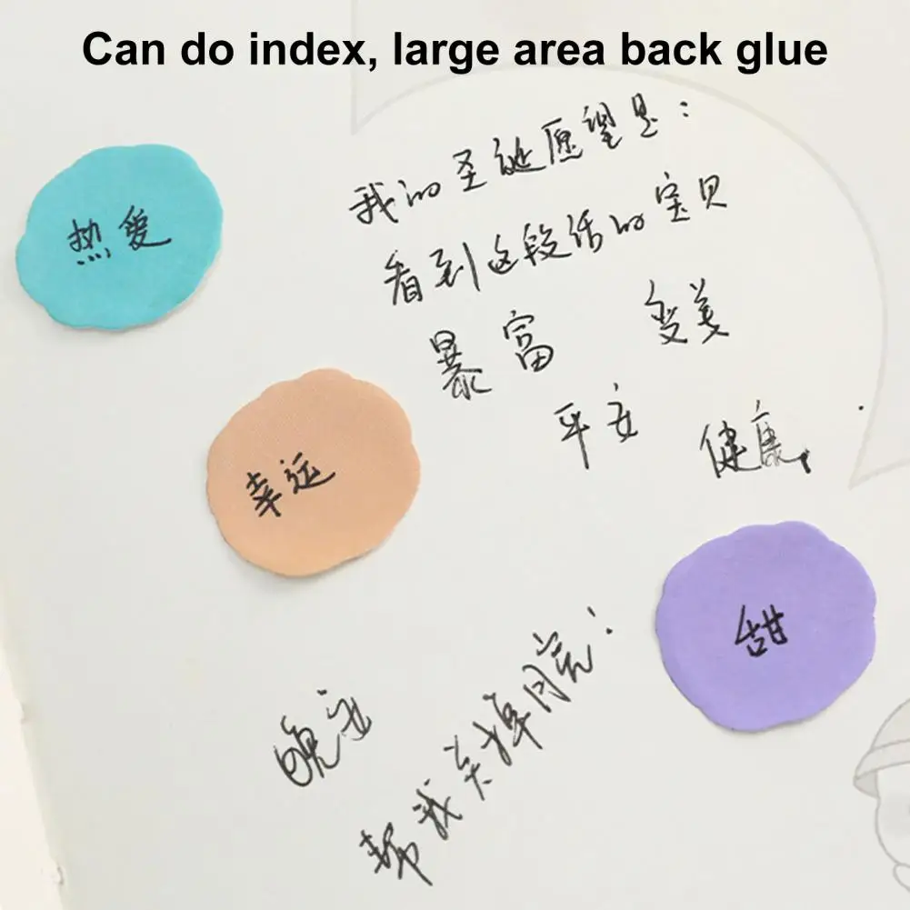 Convenient Page Stickers Paper Notepad Multifunctional Simple Style Student Diary Decoration Memo Pad  Recording