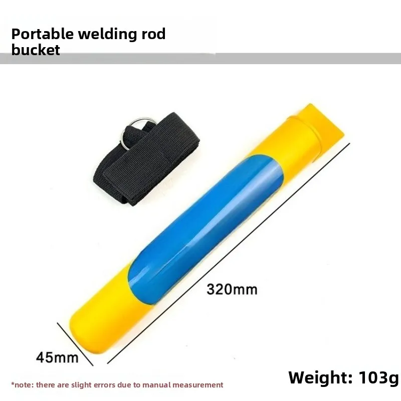 Portable Welding Rod Storage Box Thickened Shockproof with Belt for High Altitude Work