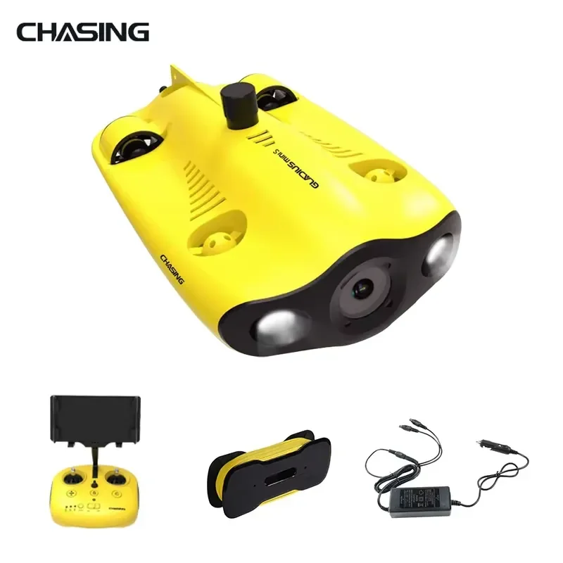 2026 New, High Quality Mini Tethered RC with 4K UHD Camera and LED Backlit Remote for Underwater Photography via Mobile