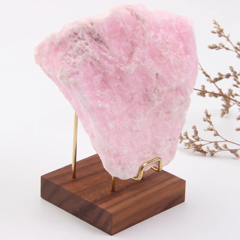 6.5cm Wooden Display Shelf crystal display stand mobile phone holder mineral display stand holder