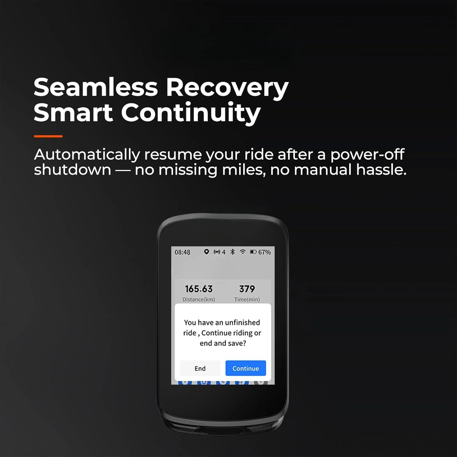 

C506 GPS Bike Computer - 2.4" Color Touchscreen, Smart Navigation, Fast WiFi & Bluetooth, Riding Assistant Wireless,Hot Sale