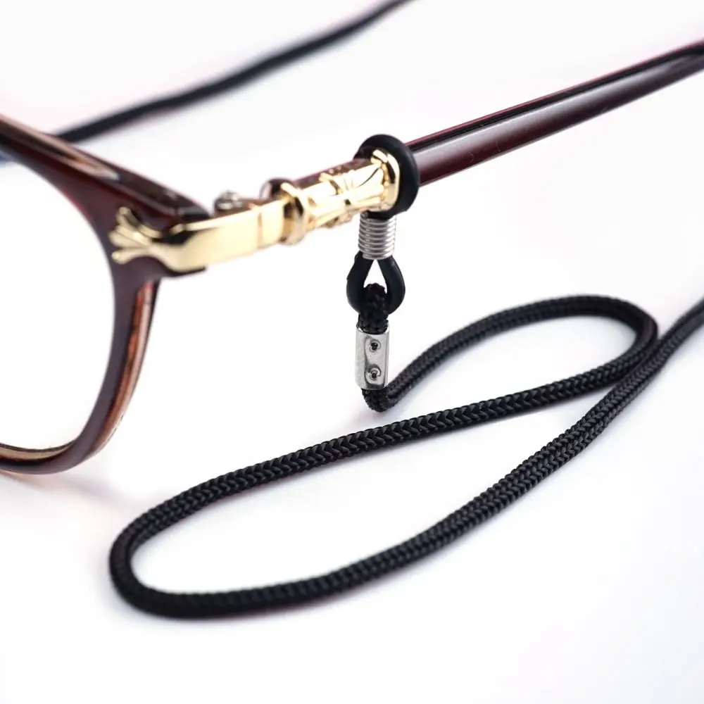 JOAnti-ald Neck Lanyard Lunettes de soleil en nylon, lunettes colorées, mode