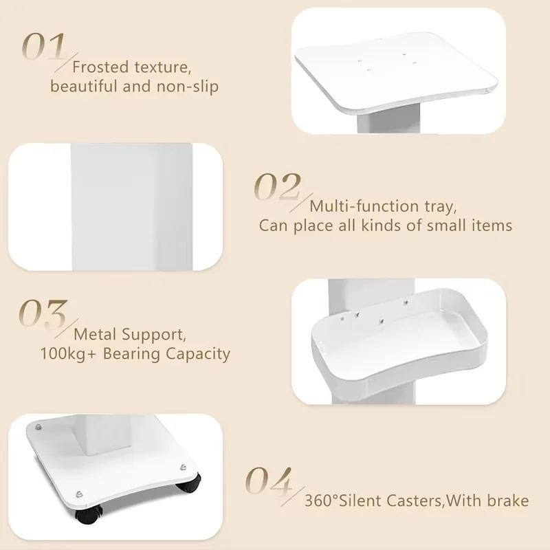 

Makeup Mobile Cart Hairdressing Professional Multi Purpose Beauty Rolling Cart Beauty Salon Trolley Cart Beauty Equipments Cart