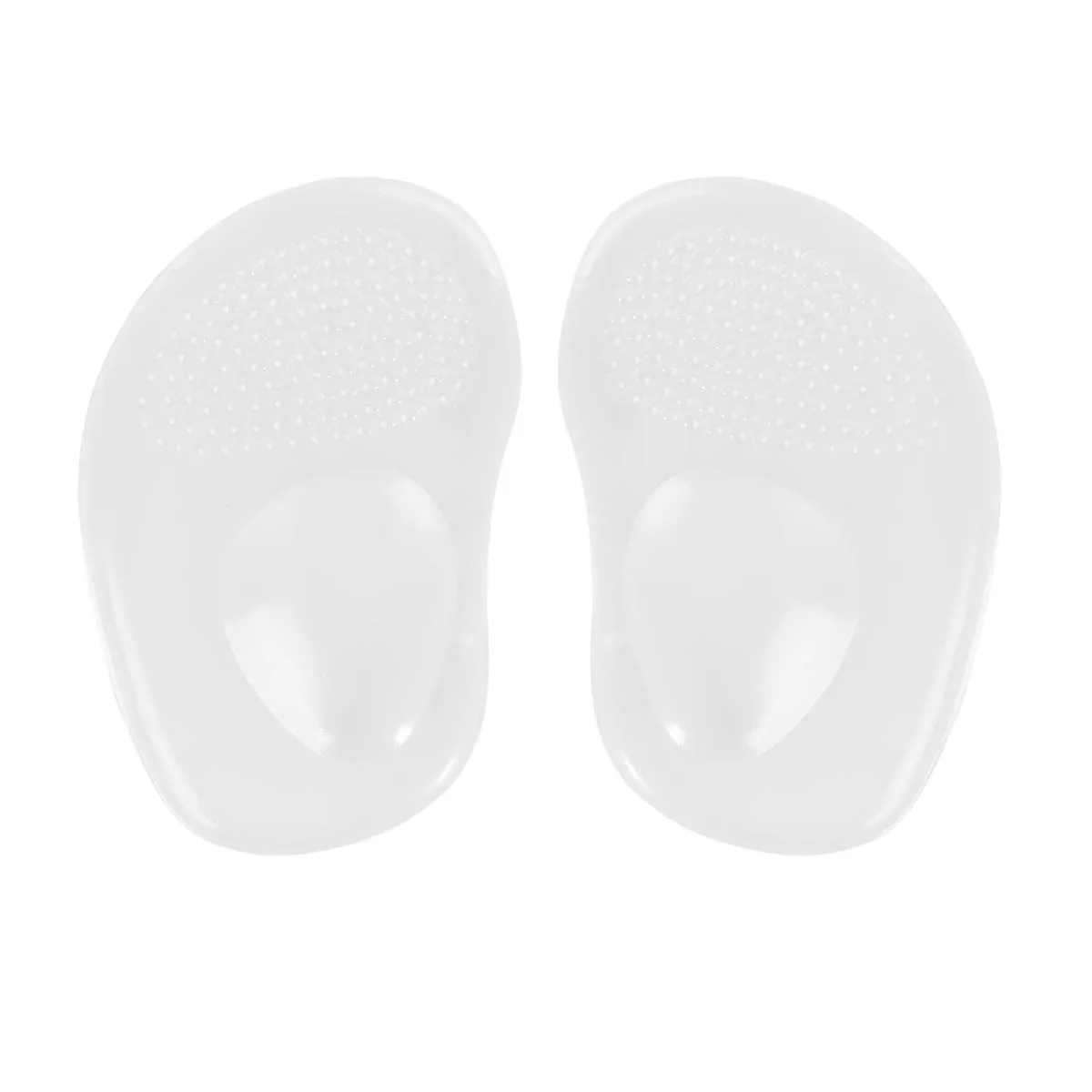

6 Pairs High Heeled Shoes Pad Forefoot Insoles thopedic Separators Non Slip Cushion Silicone Socks Women Walking Comfort