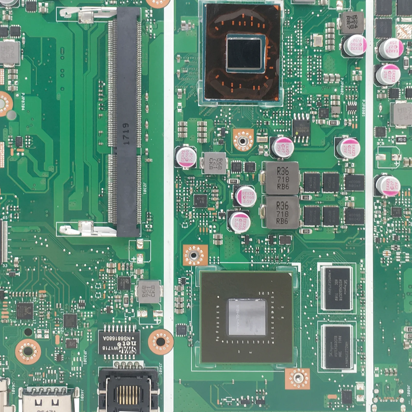 Carte mère pour ordinateur portable ASUS X541N N3350/N4200-CPU GT810M/UMA, pour X541NA X541NC A541N R541N F541N A541NC, Test OK