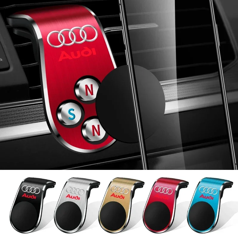 

Magnetic Car Phone Holder Stand Air Vent Car Mount GPS Smart Mobile Support For Audi C6 C5 C7 A1 A3 A4 b5 b6 b7 b8 A5 A6 A7 A8L