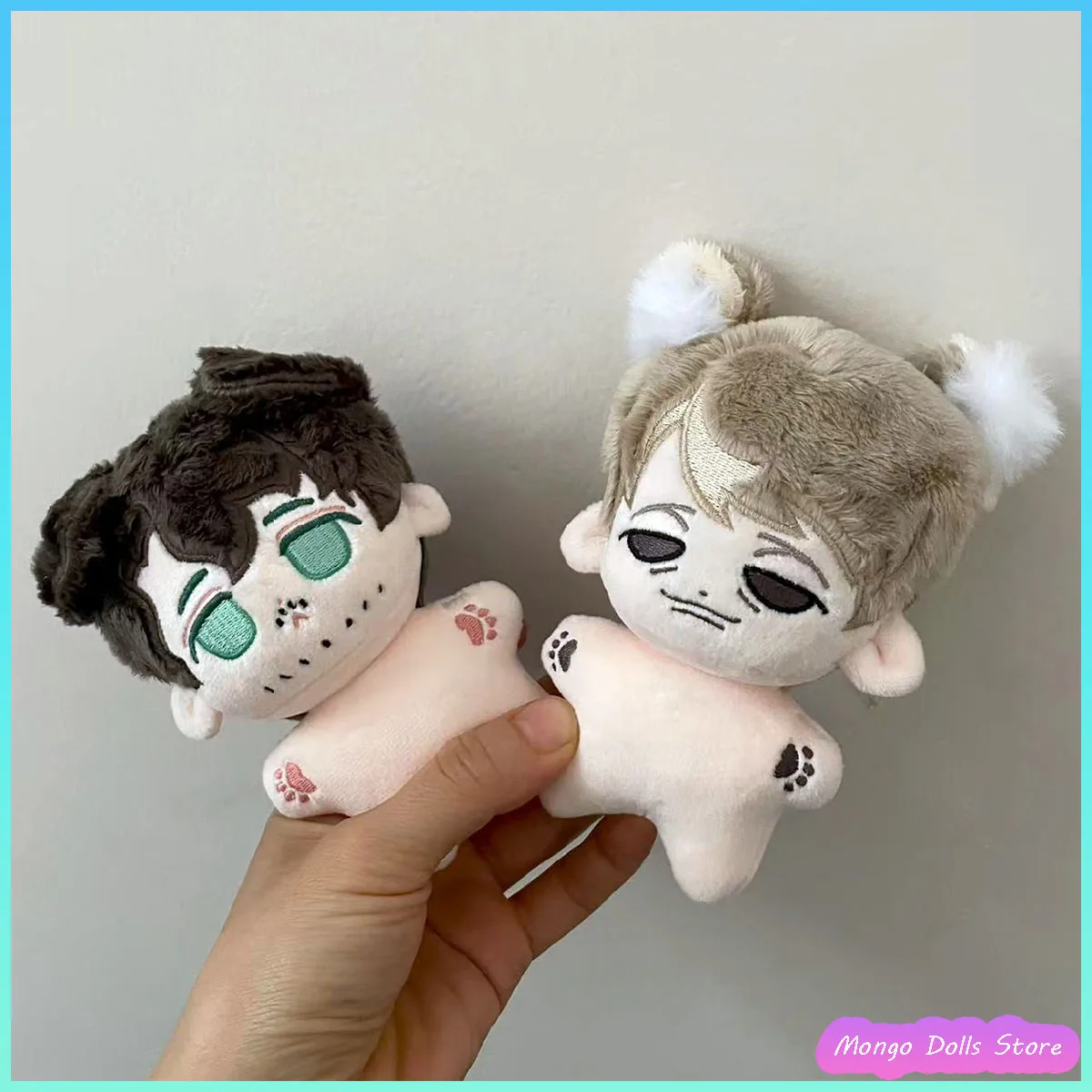 10cm Will Hannibal 만화 봉제 인형 불가사리 바디 키 체인 러블리 배낭 펜던트 팬 선물 컬렉션