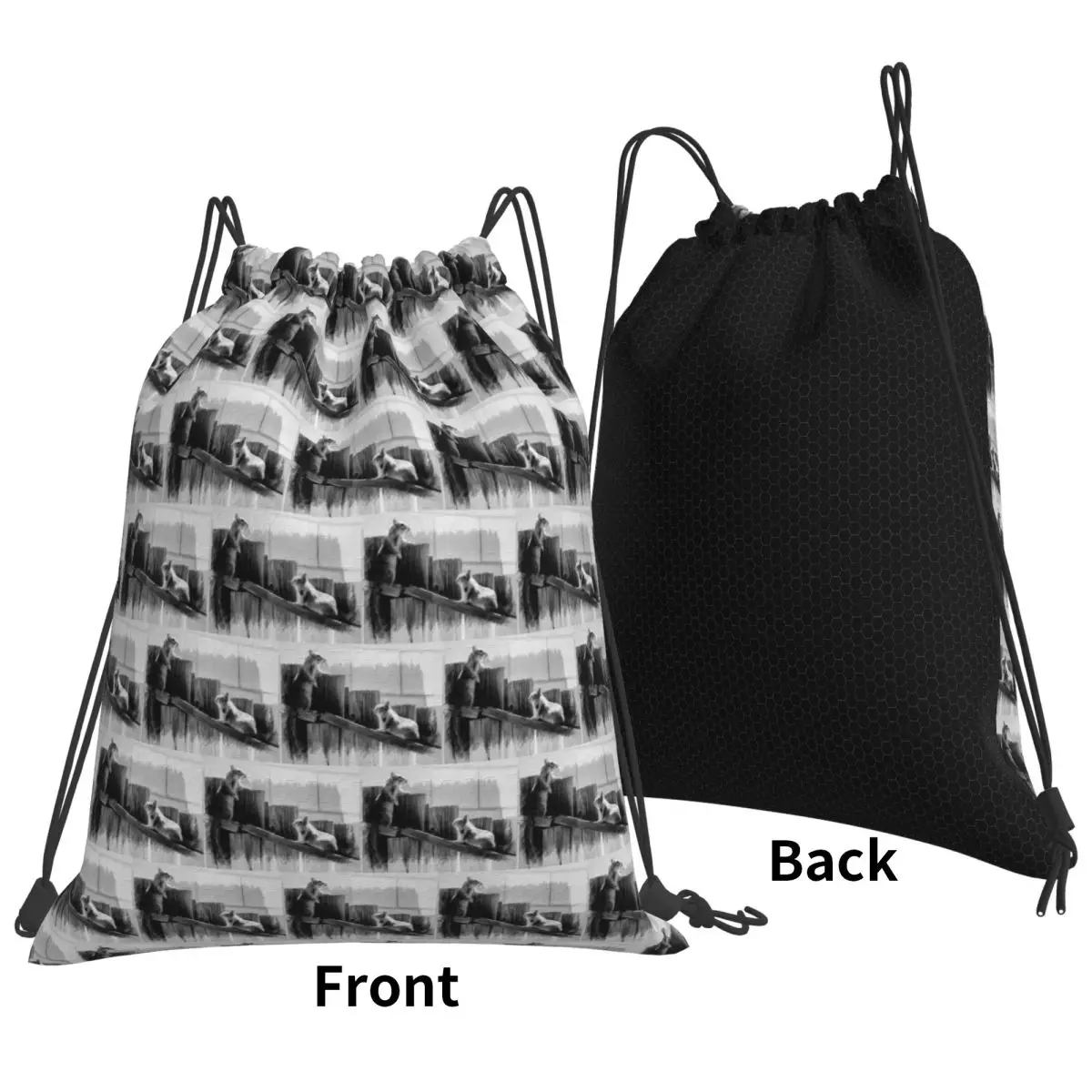Romeo And Juliet Backpacks Fashion Drawstring Bags Sports Bag Book Bags for Man Woman Students