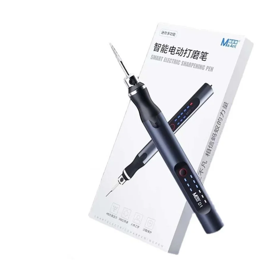 

MaAnt D1 D2 Intelligent Charging Electric Grinding Pen USB Engraving Pen For Mobile CPU IC Polishing Dot Matrix Tool