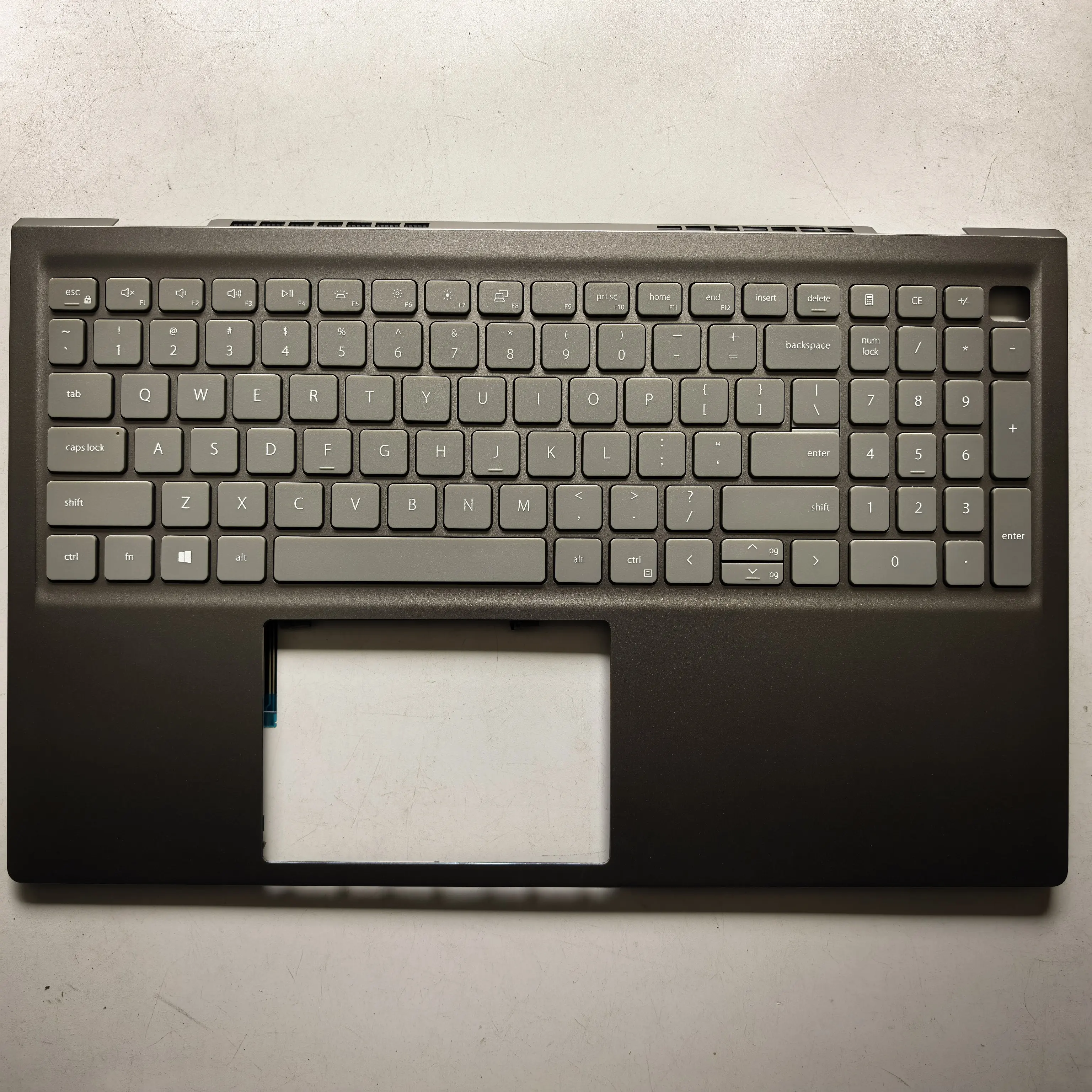 

Новый чехол для упора для рук ноутбука с подсветкой в США и клавиатурой для Dell 15 Pro Inspiron 5510 5515