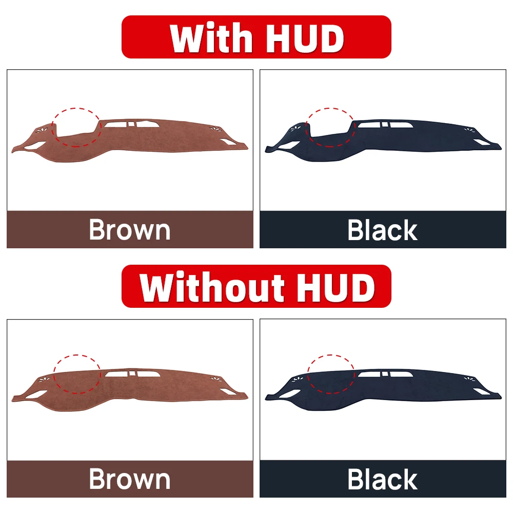 Auto Dashboard Covers Vermijd Licht Pad Zonnescherm Anti-Uv Tapijten Antislipmat Voor Mitsubishi Outlander 4GM GN PHEV 2022 2023 2024