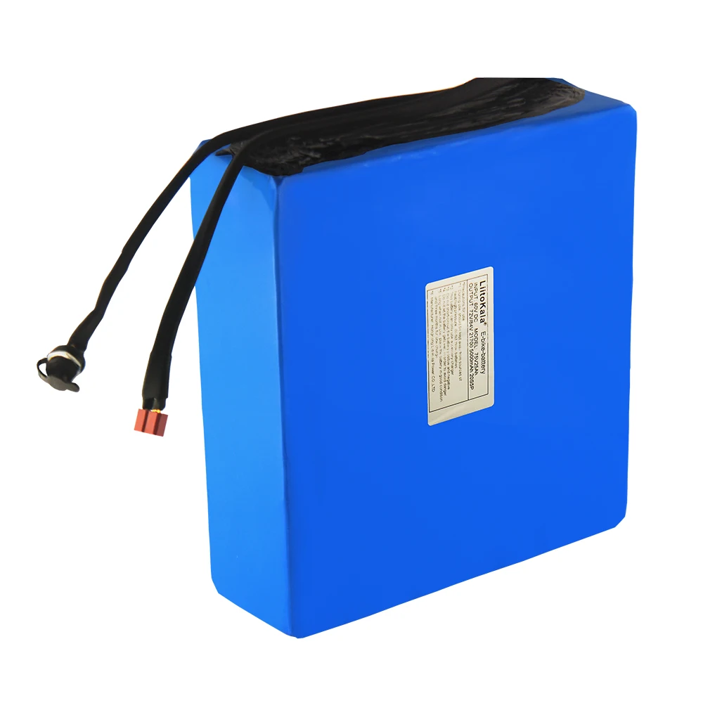 LiitoKala 72V 20Ah 21700 Lithium Pin 20S4P 84V Xe Đạp Điện Xe Tay Ga Xe Máy BMS Cao Cấp Pin + 5A Sạc