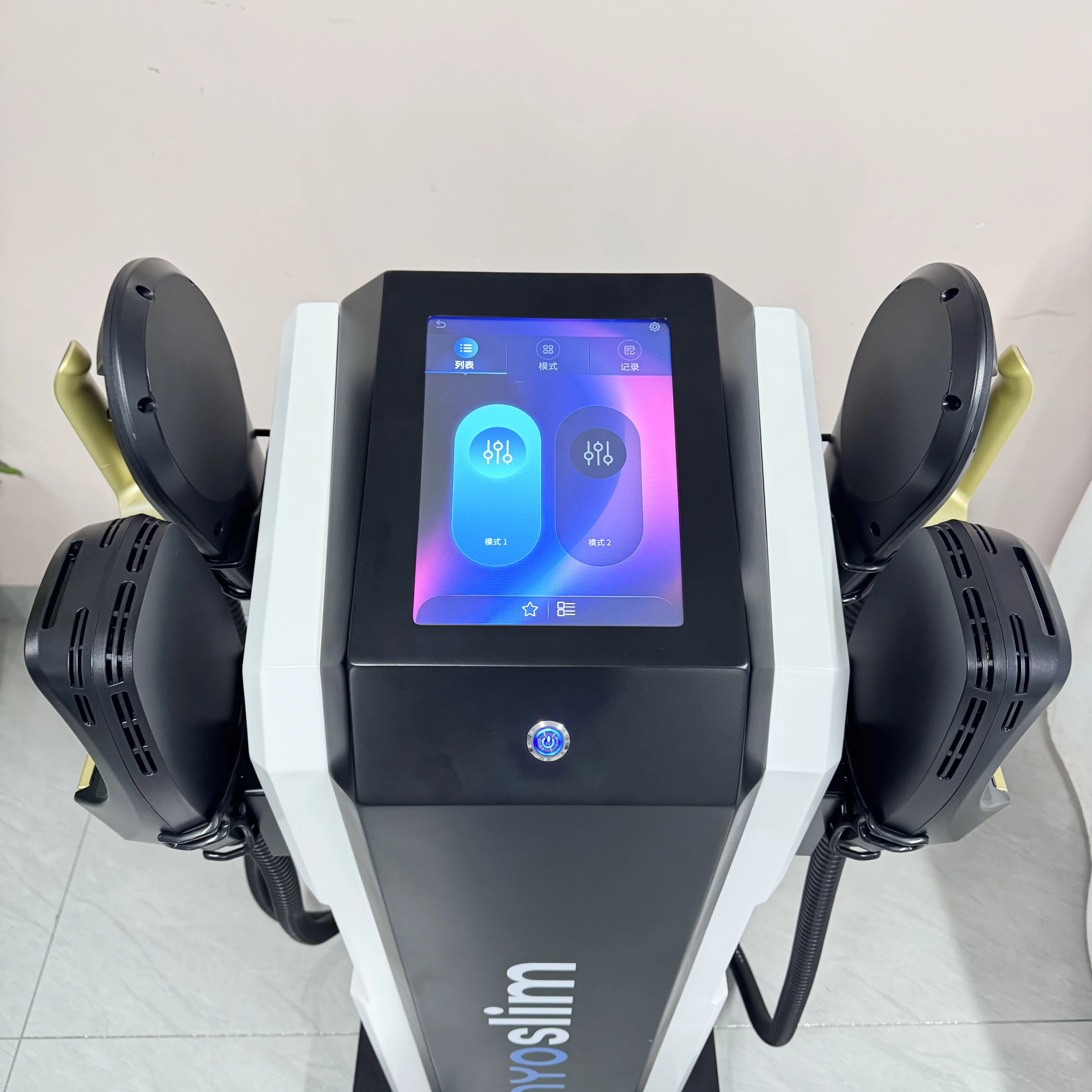 Myoslim 15Tes 6500W Portable Muscle Slimming And Weight Loss Engraving EMS Body Sculpt Machine Salon