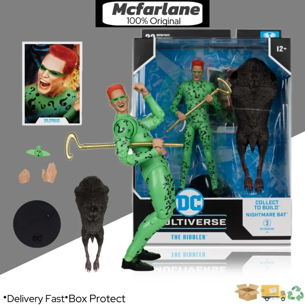 McFarlane Batman Robin The Riddler Two-Face(Batman Forever)Collector\'s Edition Character Animation Collection Model Toy Gifts