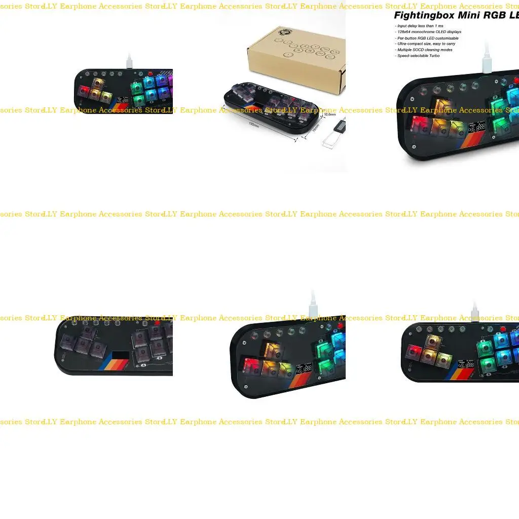 

462E Game Controller Fighting Joystick Mini Controller Gaming Accessories