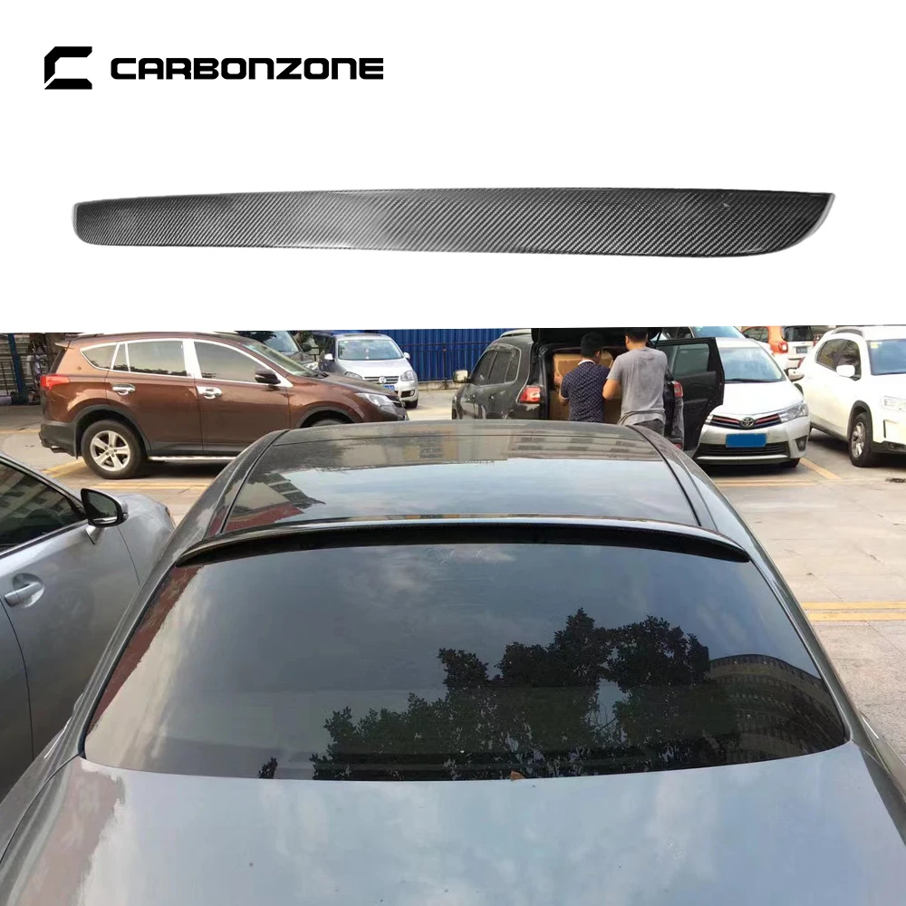 

2015-2020 Carbon Fiber Roof Wings for Mercedes Benz C Class W205 Rear Trunk Bumper Top Spoiler Styling Accessories